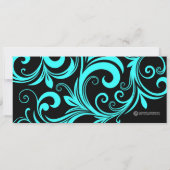 カクテルパーティー招待状 招待状 (裏面)