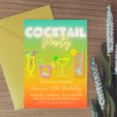 カクテルパーティー – トロピカル 招待状