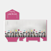 カクテルパーティー フェイバーボックス (折り畳みなし)