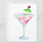 カクテルパーティー 招待状 (正面)