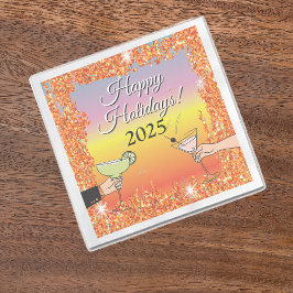 カクテルパーティー、洗練された会話、飲み物 スタンダードカクテルナプキン