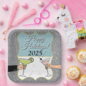 カクテルパーティー、洗練された会話、飲み物 ペーパープレート (パーティー)