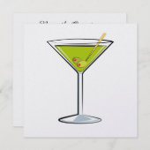 カクテルパーティー- SRF 招待状 (正面/裏面)