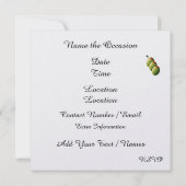 カクテルパーティー- SRF 招待状 (裏面)