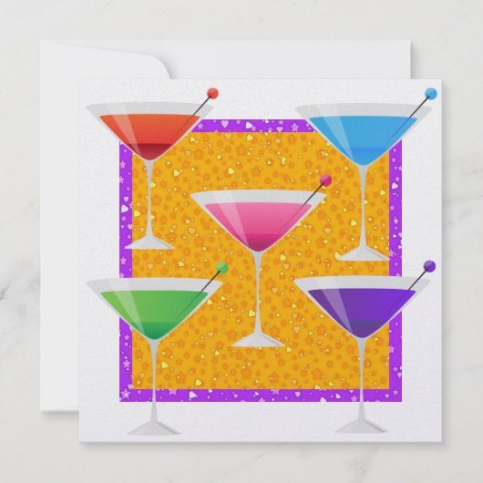 カクテルパーティー- SRF 招待状 (正面)