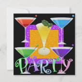 カクテルパーティー- SRF 招待状 (正面)