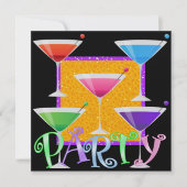 カクテルパーティー- SRF 招待状 (正面)