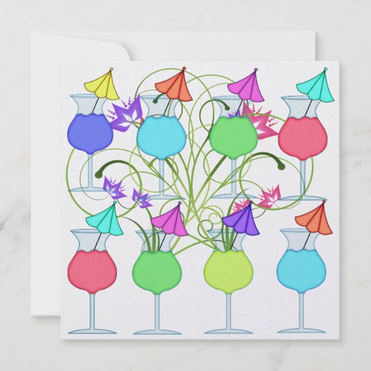 カクテルパーティー - SRF 招待状 (正面)