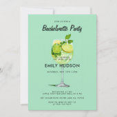 カクテルヒューゴスピリッツバチェロレッテ 招待状 (正面)