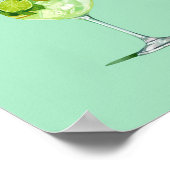 カクテルヒューゴスピリッツ婚約パーティサイン ポスター (角)