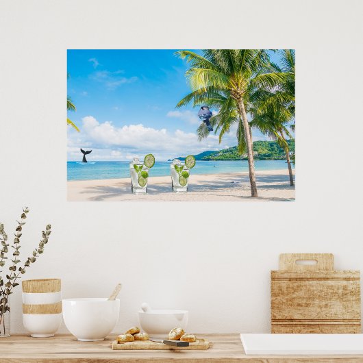カクテルビーチ ポスター (キッチン)