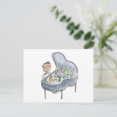 カクテルピアニスト ポストカード (スタンド正面)