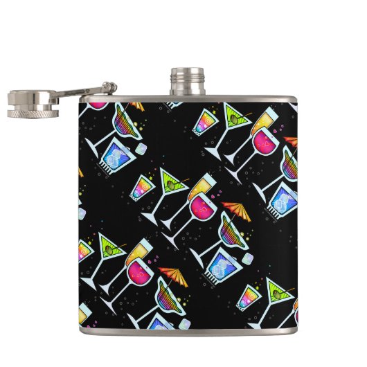 カクテルフラスコ – カクテルグラス フラスク (オープン)