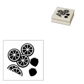 カクテルフルーツゴムスタンプ ラバースタンプ (押印)