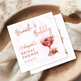 カクテルブランチ&バブリーブライダルシャワー スタンダードカクテルナプキン