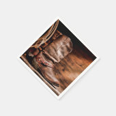 カクテルペーパーナプキンカウボーイブーツバーンウッドルスティ スタンダードカクテルナプキン (角)