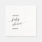 カクテルペーパーナプキンミニマモダンリストシンプル スタンダードカクテルナプキン (正面)