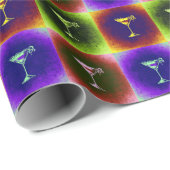 カクテルポップ・アートのアート ラッピングペーパー (ロールコーナー)