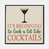 カクテルマグネットに似た見え始めた マグネット (正面)