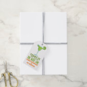 カクテルマルガリータ | Squeeze Meベビーもう1つライム ギフトタグ (より糸付き)