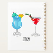 カクテルマンガイラストレーション プランナー手帳 (裏面)