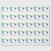 カクテルマンガイラストレーション ラッピングペーパー (フラット)