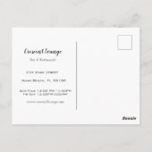 カクテルミックスドリンクバーの再開 ポストカード (裏面)