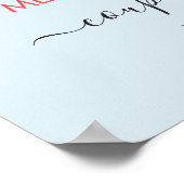 カクテルミックスドリンクブライダルシャワーポスター ポスター (角)