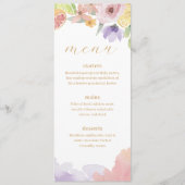 カクテルモダンシトラスウォーター色フローラパラダイス メニュー (正面)