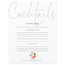 カクテルユーザー独自のレシピページを追加