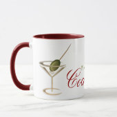 カクテルラウンジのおもしろいなコーヒー・マグ マグカップ (左)