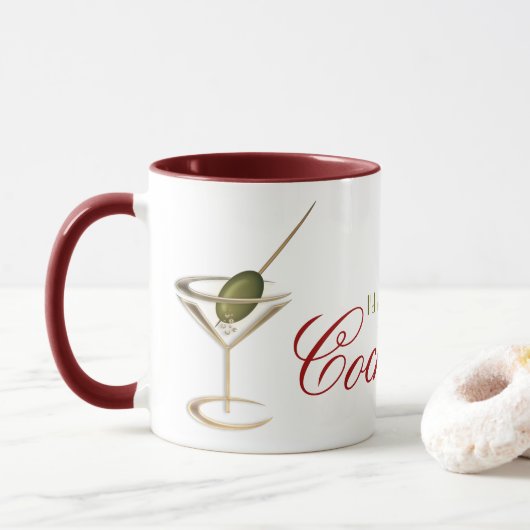 カクテルラウンジのおもしろいなコーヒー・マグ マグカップ (ドーナツ)