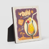 カクテルラウンジポスター フォトプラーク (正面)