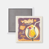 カクテルラウンジポスター マグネット (正面/裏面)