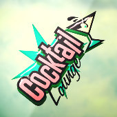 カクテルラウンジマルティーニレトロミッドセンチュリーバー ウィンドウサイン (シート3)