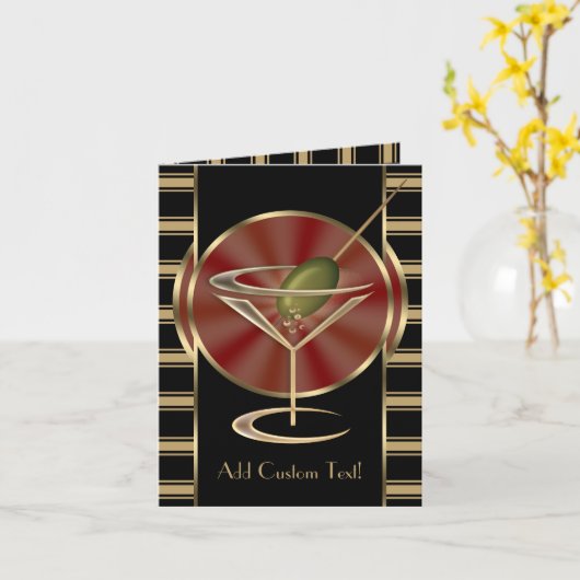 カクテルラウンジ カード (黄色い花)