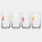 カクテルレシピセット4 ガラス缶 (裏面)