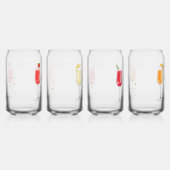 カクテルレシピセット4 ガラス缶 (左)