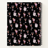 カクテルレシピトレンディーブラック ノートブック (裏面)