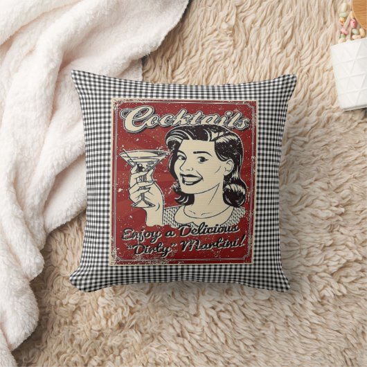 カクテルレトロ クッション (ブランケット)