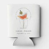 カクテルワインモダンを愛する結婚応援 缶クーラー (裏面)