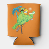 カクテル付きオウム 缶クーラー (正面)