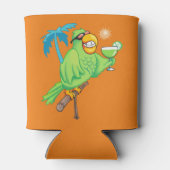 カクテル付きオウム 缶クーラー (裏面)