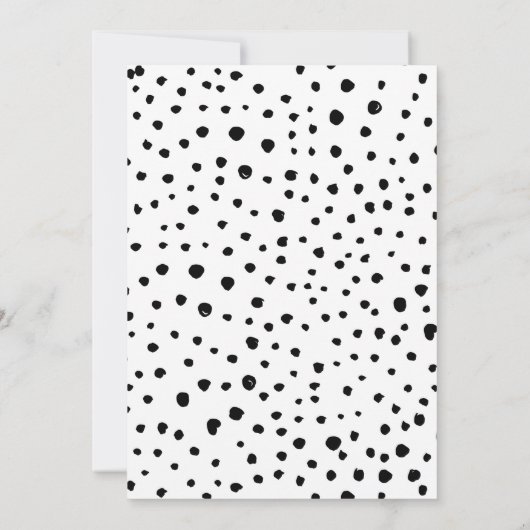 カクテル会話パーティの招待状 招待状 (裏面)