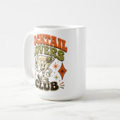 カクテル好きの会 コーヒーマグカップ (正面左)