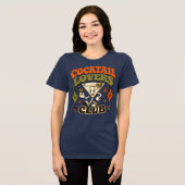 カクテル好きクラブ トライブレンドＴシャツ (正面全面)