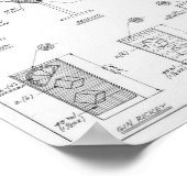 カクテル建築表 ポスター (角)