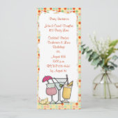 カクテル招待状 招待状 (スタンド正面)