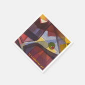 カクテル時間は終わりか？カクテルナプキン スタンダードカクテルナプキン (角)