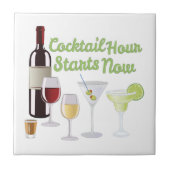 カクテル時間 タイル (正面)